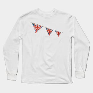 British Flag Bunting Long Sleeve T-Shirt